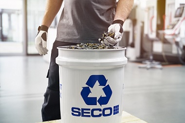 Seco Tools adota metas ambiciosas de reciclagem