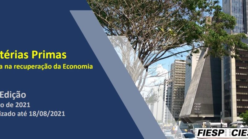 Matérias Primas – Atualização Ago/2021