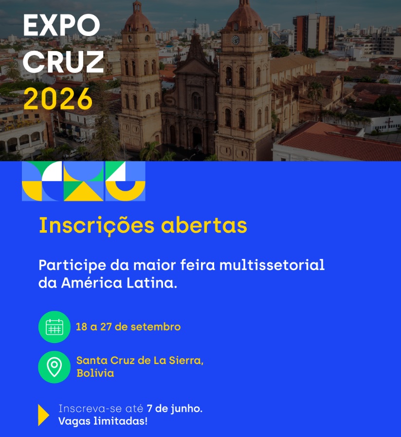 Brasil amplia presença no mercado latino-americano com inscrições abertas para a ExpoCruz 2026